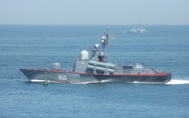 Tàu tấn công tên lửa hạng nhẹ mang Moskit - ảnh minh họa TVZvezda