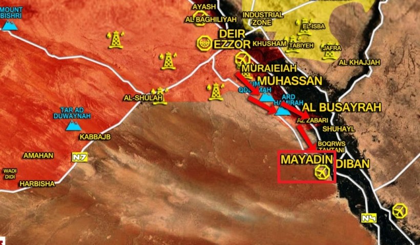 Cuộc tấn công của quân đội Syria trên chiến trường Deir Ezzor ngày 06.10.2017 theo South Front