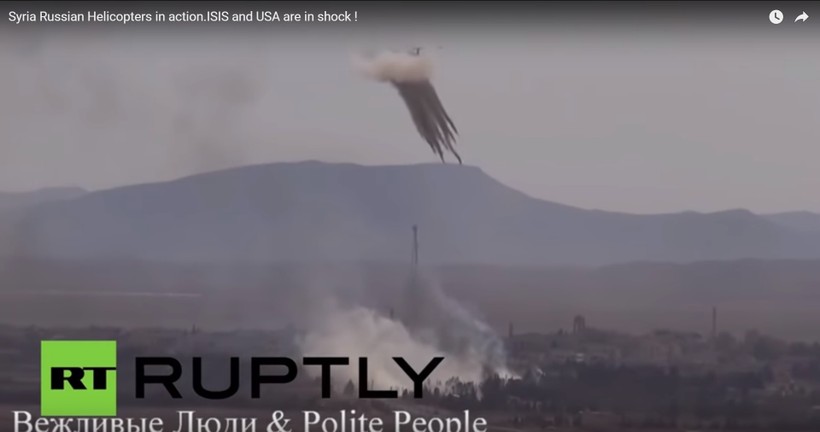 Trực thăng Nga Ka-52 trên chiến trường Syria - ảnh video Viva video