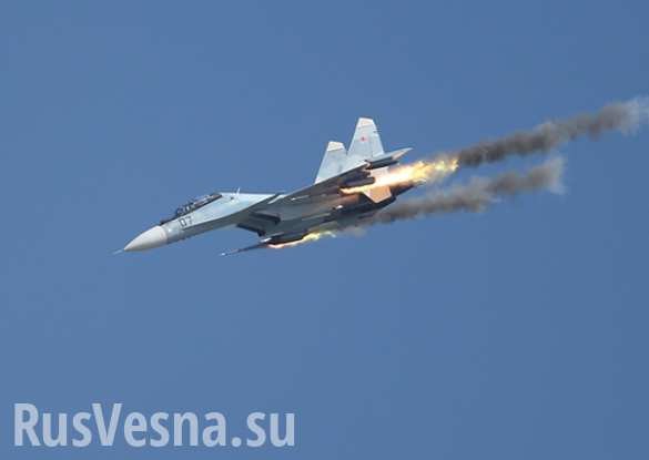 Tiêm kích đa nhiệm Su-30SM không kích tiêu diệt mục tiêu - ảnh Rusvesna