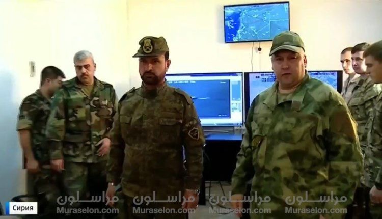 Sở chỉ huy tiền phương của lực lượng Tiger trong thành phố Mayadeen - ảnh video kênh 1 truyền hình Nga