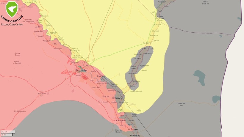Tình hình chiến sự khu vực Deir Ezzor, vùng mỏ Omar - ảnh South Front