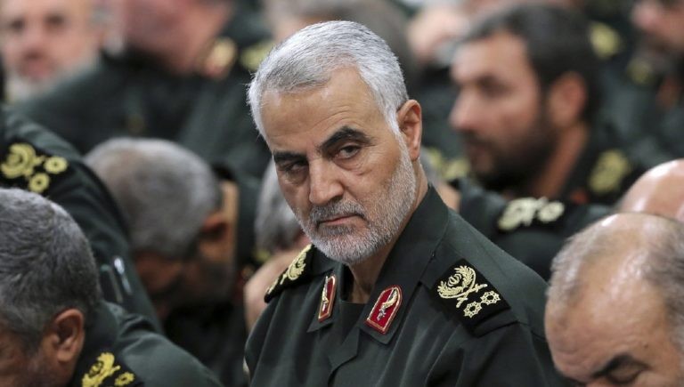 tư lệnh trưởng lực lượng Vệ binh Cộng hòa Cách mạng Hồi giáo Iran, tướng Haj Qassem Soleimani