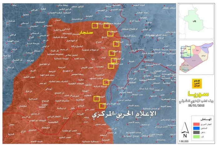 Những khu dân cư trên địa phận tỉnh Idlib - Aleppo vừa được lực lượng Tiger giải phóng ngày 08.01.2018 - ảnh truyền thông Hezzbollah