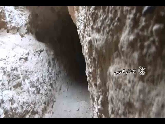 Đoạn đường hầm của IS trên chiến trường Deir Ezzor - ảnh minh họa video
