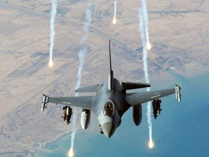 Không quân Mỹ hoạt động trên chiến trường Deir Ezzor - ảnh minh họa Masdar News
