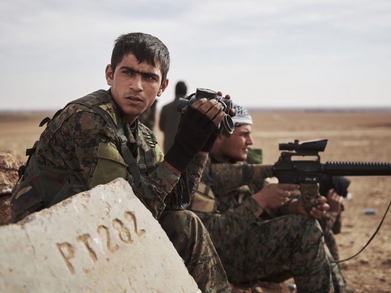 Các chiến binh người Kurd ở Afrin - ảnh minh họa South Front