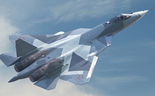 Siêu phẩm công nghệ PAK - FA,Su-57. Ảnh minh họa truyền hình Ngôi Sao