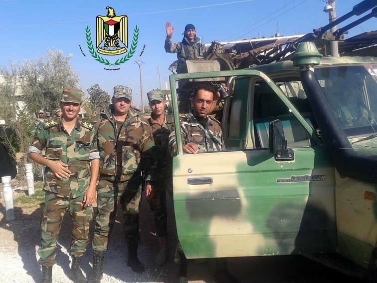 Binh sĩ lữ đoàn tình nguyện Palestine sẵn sàng tấn công vào Douma