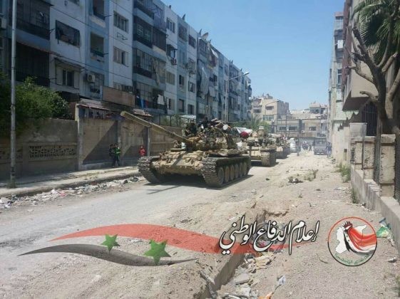 Lực lượng NDF tăng quân - ảnh minh họa Masdar News
