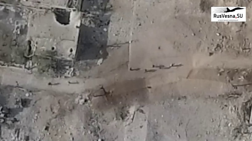 Cảnh video trước khi tên lửa Golan-300 phát nổ, huy diệt các tay súng IS ở Yarmouk 