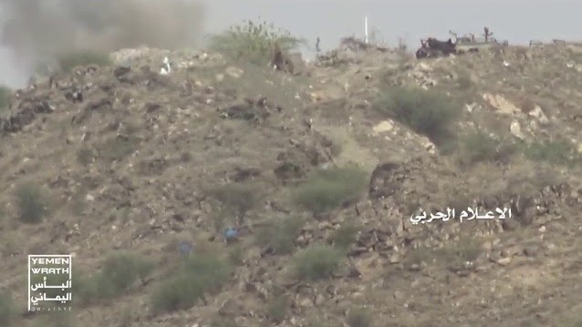 Cuộc tấn công vào căn cứ quân sự quân đội Ả rập Xê út của lực lượng Houthi. Anh minh họa video.