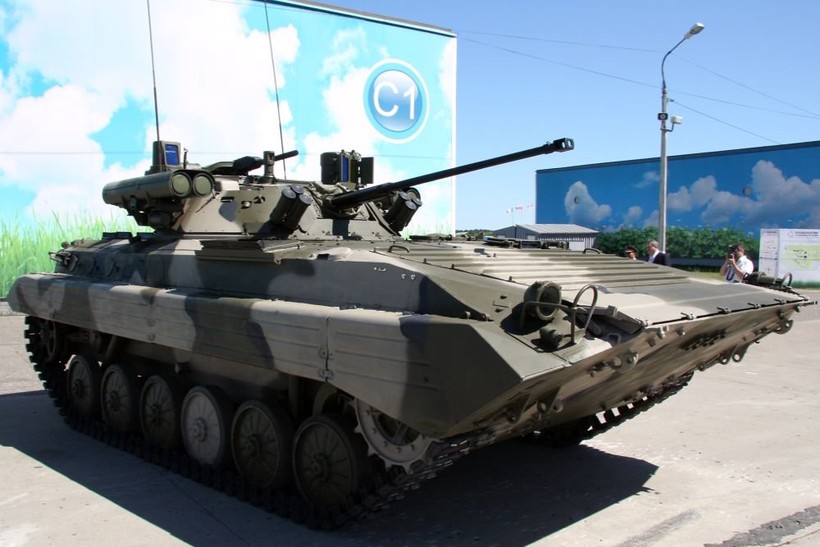 Xe bộ binh chiến đấu BMP-2M Berezhok, ảnh minh họa video RG