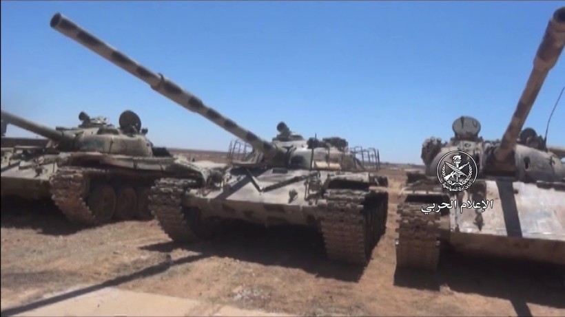 Quân đội Syria phát hiện một kho vũ khí khổng lồ ở Daraa