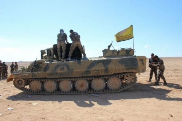 Lực lượng Dân chủ Syria SDF chuẩn bị tiến công. Ảnh South Front