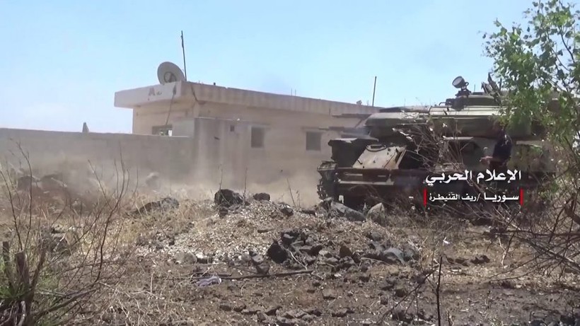 Quân đội Syria tiến công giải phóng quận Masharah, tỉnh Al-Qaneitra