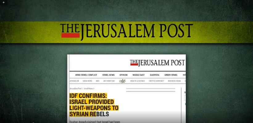 Israel kiểm duyệt báo chí liên quan đến chiến trường Syria. Ảnh minh họa video South Front.