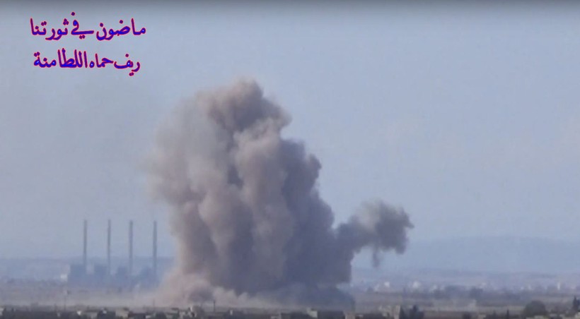 Không quân Nga - Syria không kích dữ dội Hama, Latakia, Idlib