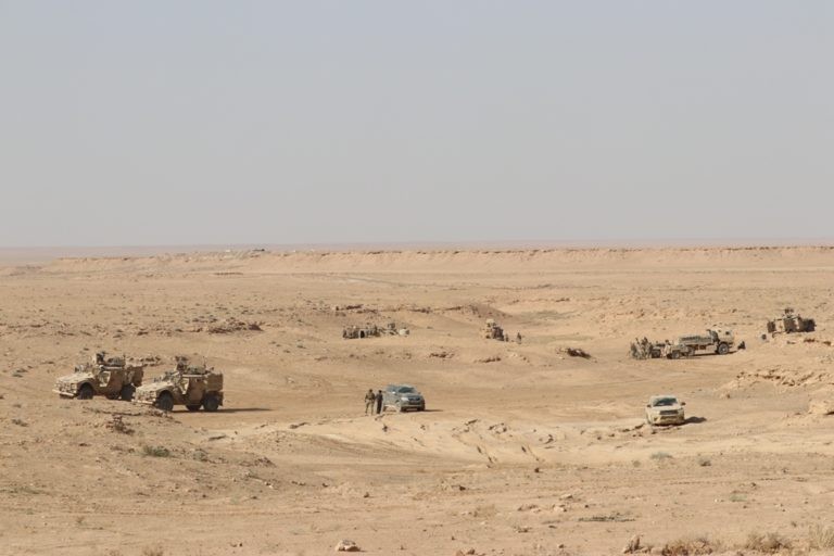 Lực lượng Dân chủ Syria SDF tiến công trên chiến trường Deir Ezzor. Ảnh minh họa South Front