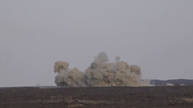 Quân đội Syria tiến hành cuộc tấn công al-Safa với hỏa lực của Golan-1000.