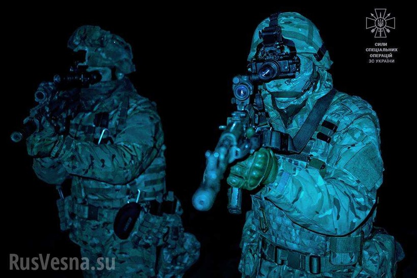 Đặc nhiệm Ukraine trên chiến trường Donbass. Ảnh minh họa: Rusvesna.