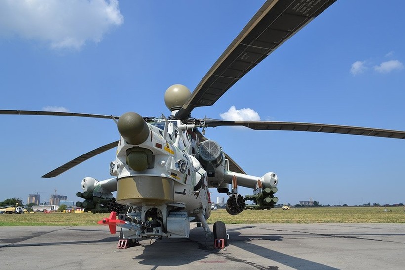Trực thăng tấn công Mi-28N. Ảnh minh họa: Russian Gazeta.