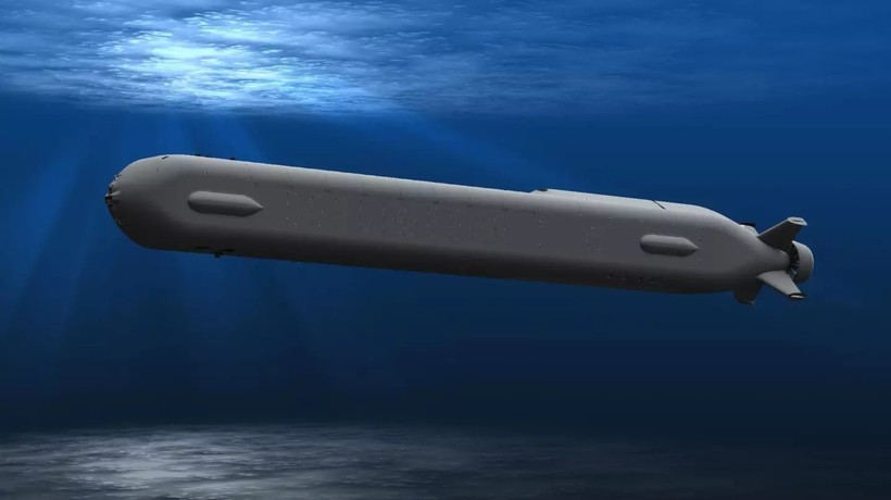 Tàu ngầm không người lái Orca do hãng Boeing chế tạo, thực hiện nhiệm vụ trinh sát chống ngầm, chống thủy lôi. Ảnh minh họa: The Drive.