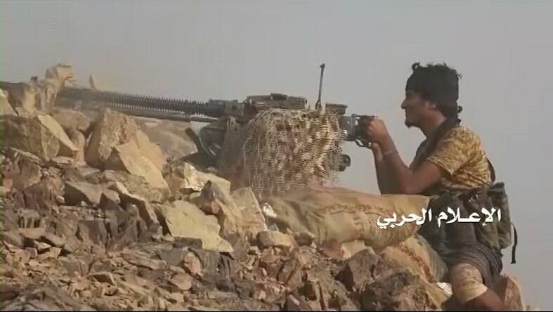 Lực lượng Houthi tấn công trên chiến trường biên giới Ả rập Xê-út - Yemen. Ảnh minh họa South Front