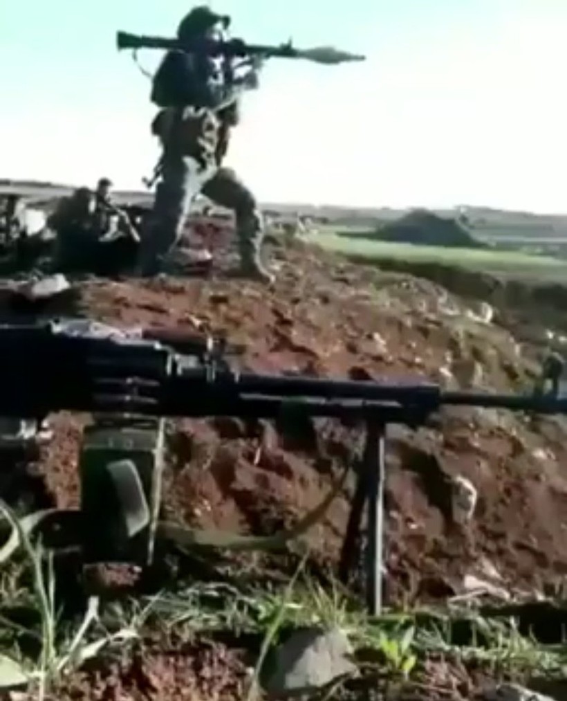 Lực lượng Tiger tiến công trên chiến trường Hama. Ảnh minh họa Masdar News