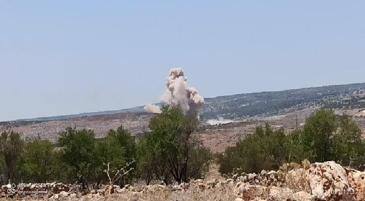 Không quân Nga không kích nhóm Al-Qaeda ở Greater Idlib, Syria. Ảnh South Front