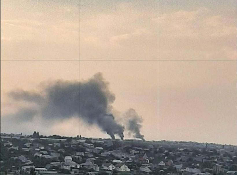 Quân đội Ukraine tuyên bố phá hủy kho đạn dược của quân đội Nga ở Kherson. Ảnh mil.in.ua