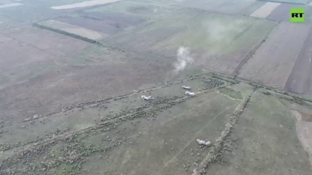Lính dù Nga bẻ gãy cuộc đột kích của quân đội Ukraine. Ảnh video RT