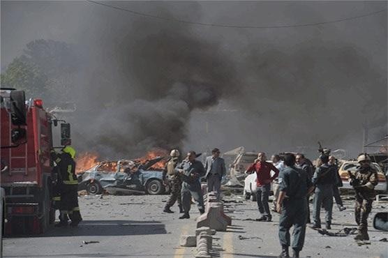 IS-K đánh bom khủng bố ở Kabul. Ảnh South Front