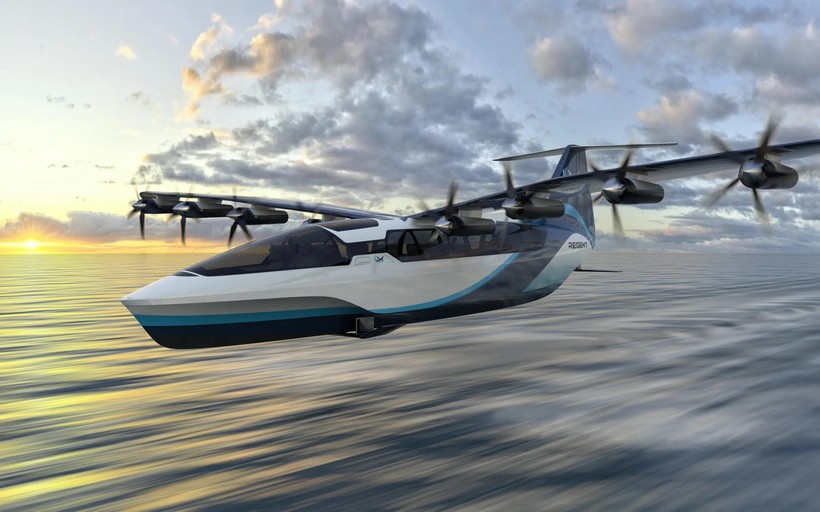 Máy bay lượt biển vận tải hành khách thương mại vào năm 2025. Ảnh REGENT