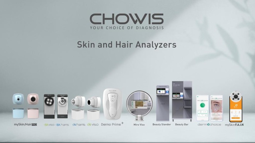 Công ty Chowis Hàn Quốc, sử dụng AI, Bigdata phân tích và cung cấp mỹ phẩm cá nhân hóa. Ảnh AsiaTechDaily