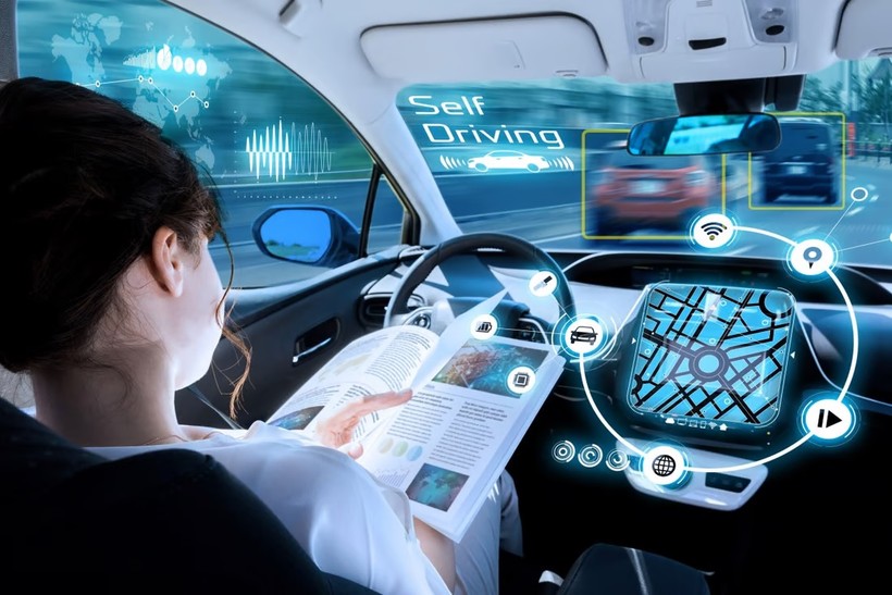Trung Quốc được dự đoán sẽ có hơn 5,7 triệu phương tiện lái tự động trên đường vào năm 2035. Ảnh: Shutterstock