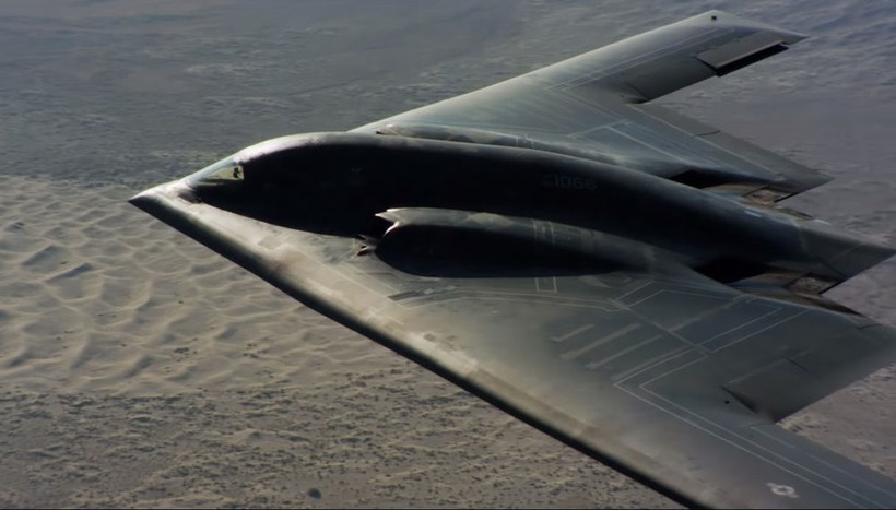 Máy bay ném bom chiến lược tàng hình B-2A Spirit Mỹ. Ảnh: Người quan sát, Trung Quốc.
