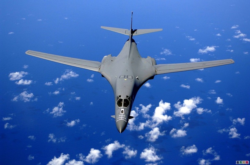 Máy bay ném bom chiến lược siêu âm B-1 Không quân Mỹ (Ảnh tư liệu)