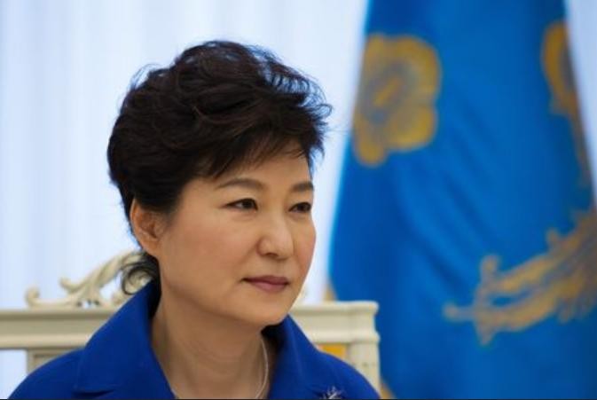 Tổng thống Hàn Quốc Park Geun-hye. Ảnh: Bloomberg