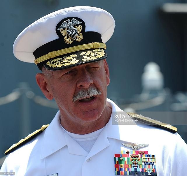 Đô đốc Scott Swift, Tư lệnh Hạm đội Thái Bình Dương, Hải quân Mỹ. Ảnh: Getty Images