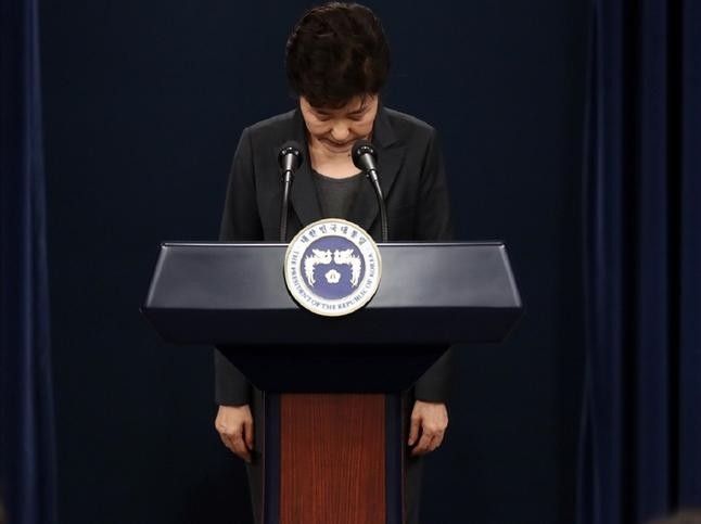 Tổng thống Hàn Quốc, bà Park Geun-hye. Ảnh: Đa Chiều