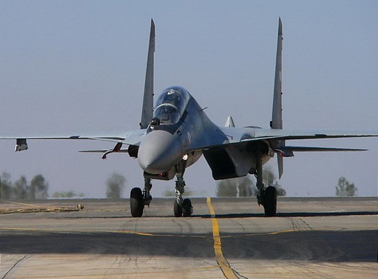 Máy bay chiến đấu Su-30MKI Không quân Ấn Độ, mua của Nga (ảnh tư liệu)