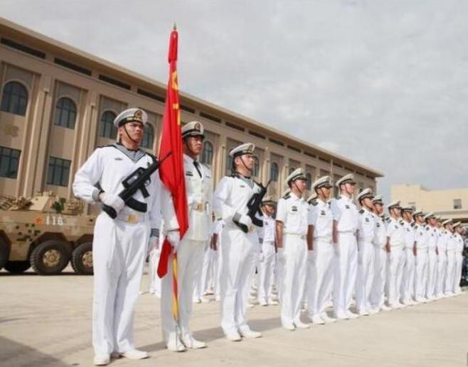 Ngày 1/8/2017, Trung Quốc bắt đầu sử dụng căn cứ hải quân đầu tiên ở nước ngoài tại Djibouti. Ảnh: Sina