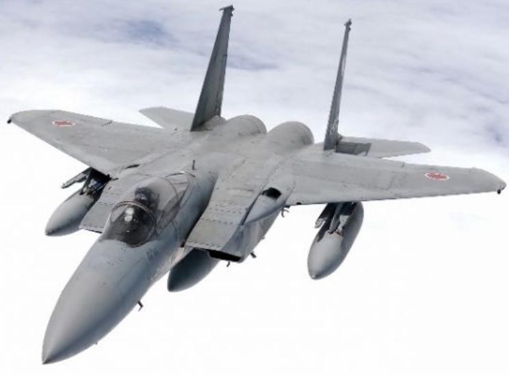 Máy bay chiến đấu F-15J của Lực lượng Phòng vệ Trên không Nhật Bản. Ảnh: Cankao.