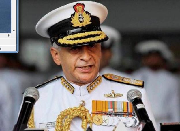 Tham mưu trưởng hải quân Ấn Độ, Đô đốc Sunil Lanba. Ảnh: India Today.