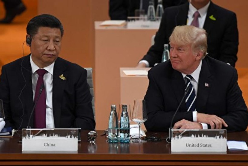 Chủ tịch Trung Quốc Tập Cận Bình và Tổng thống Mỹ Donald Trump. Ảnh: Getty Images.