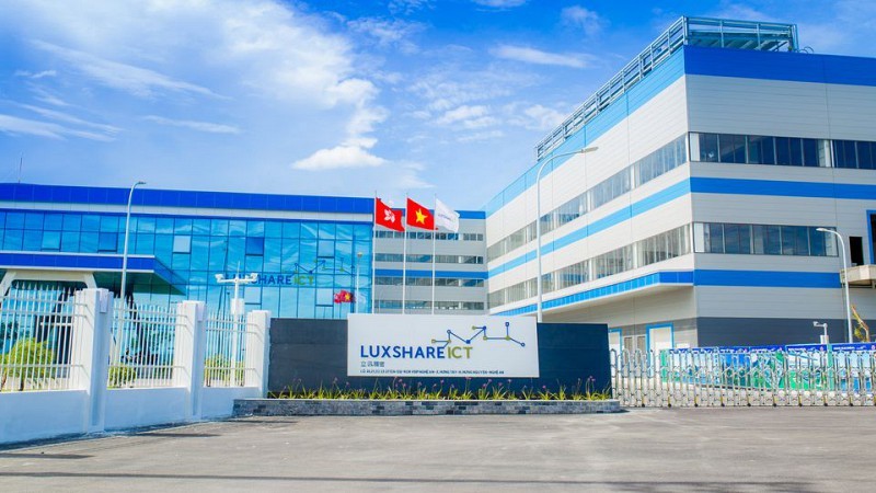 Nhà máy Luxshare - ICT (Việt Nam) tại Bắc Giang