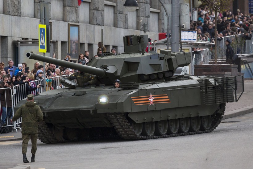 Siêu tăng Armata của Nga được coi là một cuộc cách mạng trong công nghiệp quốc phòng