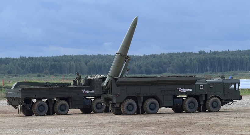 Tên lửa đạn đạo Iskander có thể mang đầu đạn hạt nhân của Nga