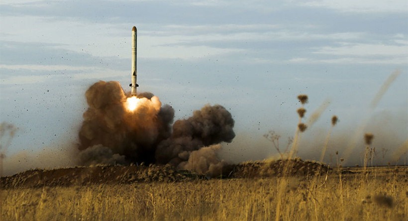 Tên lửa Nga khai hỏa trong một cuộc diễn tập
